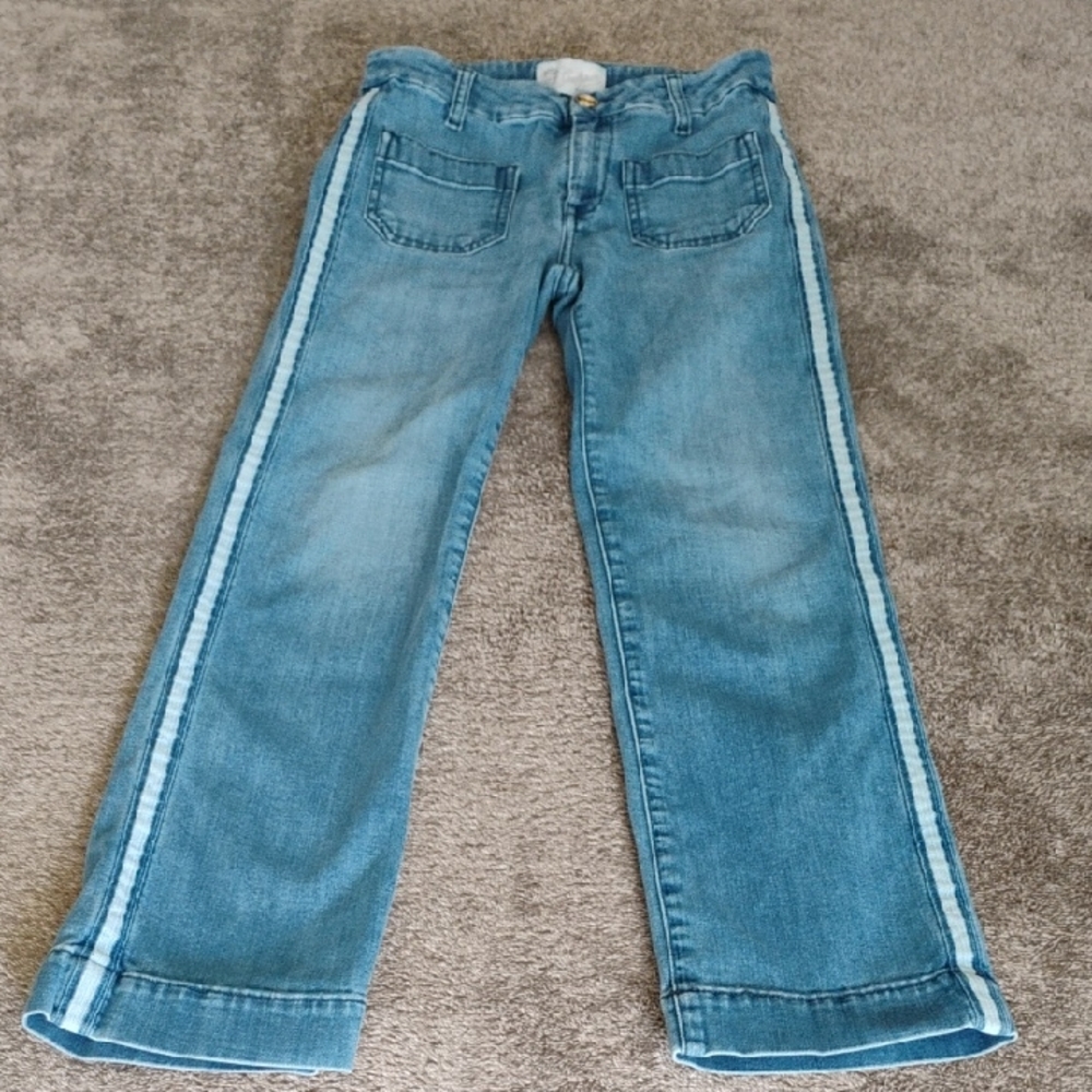 Seafarer Patch Pocket Lord Jim Jeans With Leg Stripes Seem To Run Small